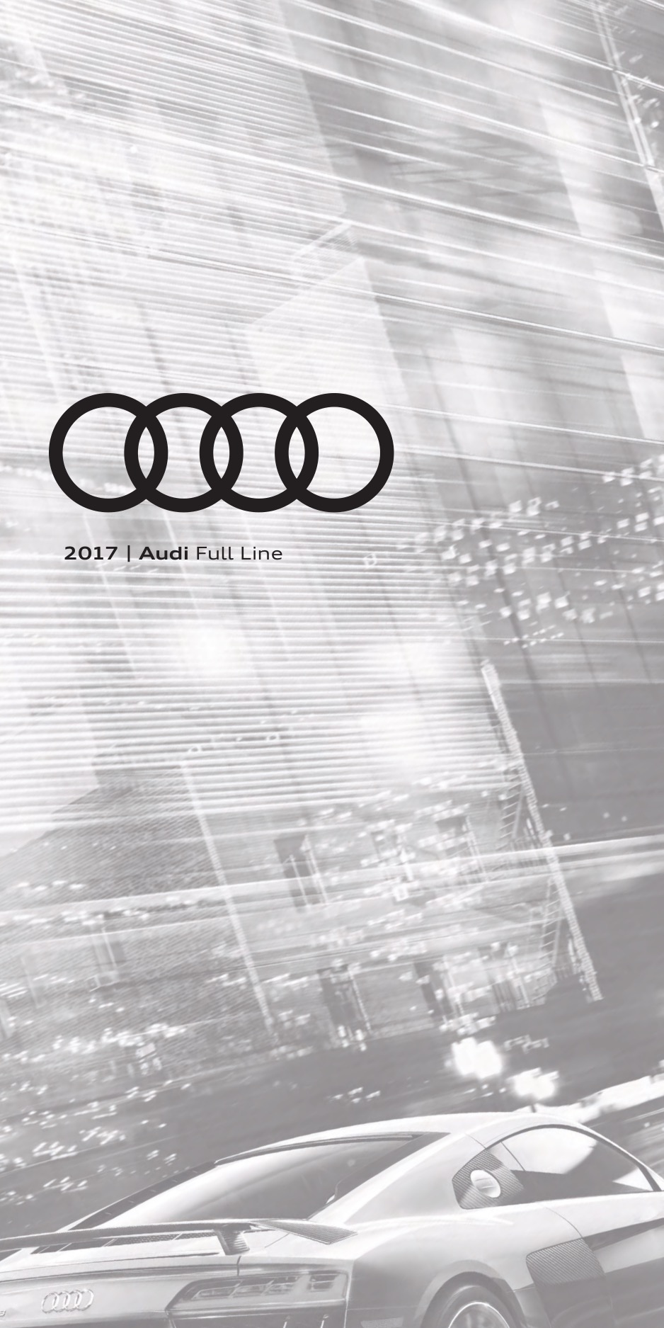 2017 Audi Full Line Brochure